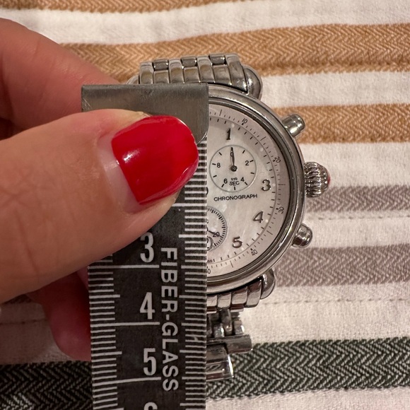 Michele CSX 36 Stainless Steel Watch - Picture 8 of 10